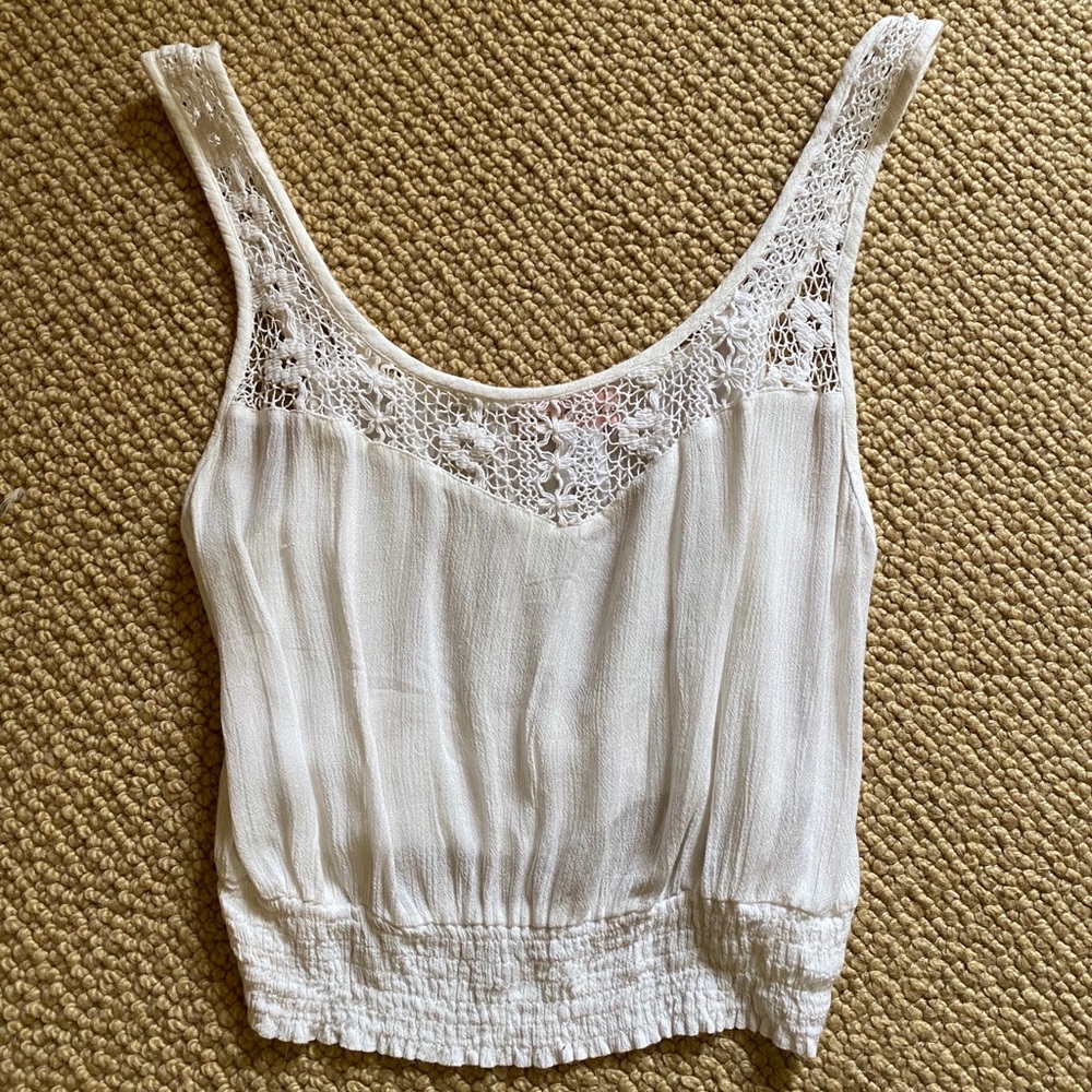 White summer tank top!